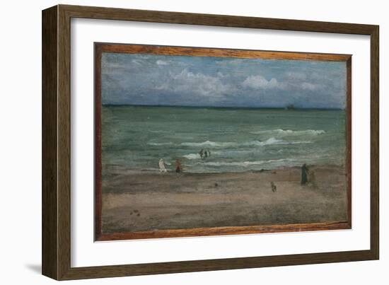 The Sea, Pourville, 1899-James Abbott McNeill Whistler-Framed Giclee Print