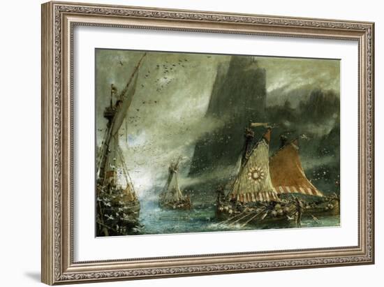 The Sea Raiders-Albert Goodwin-Framed Giclee Print