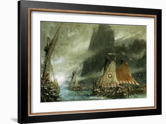 The Sea Raiders-Albert Goodwin-Framed Giclee Print