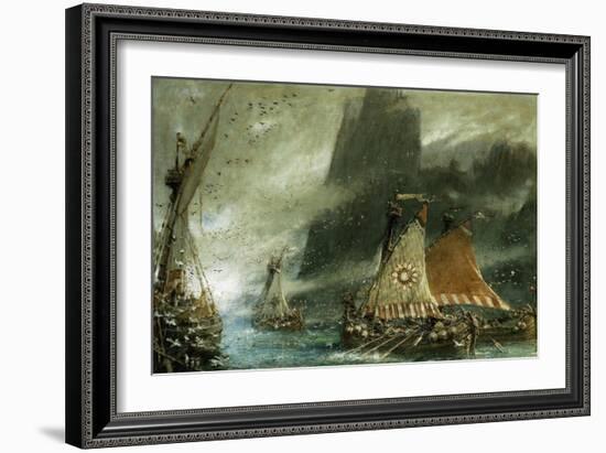 The Sea Raiders-Albert Goodwin-Framed Giclee Print