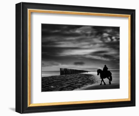 The Sea's Voice Speaks to the Soul ...-Yvette Depaepe-Framed Photographic Print