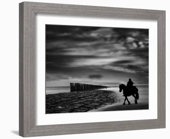 The Sea's Voice Speaks to the Soul ...-Yvette Depaepe-Framed Photographic Print