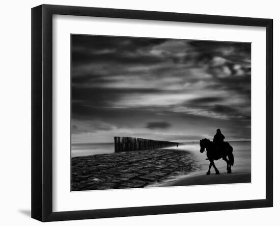 The Sea's Voice Speaks to the Soul ...-Yvette Depaepe-Framed Photographic Print