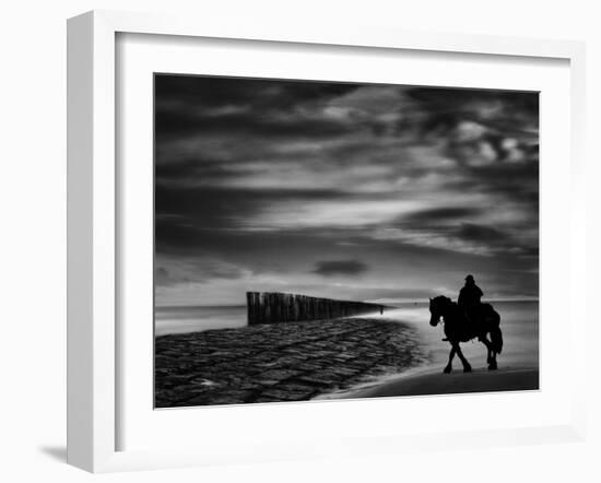 The Sea's Voice Speaks to the Soul ...-Yvette Depaepe-Framed Photographic Print