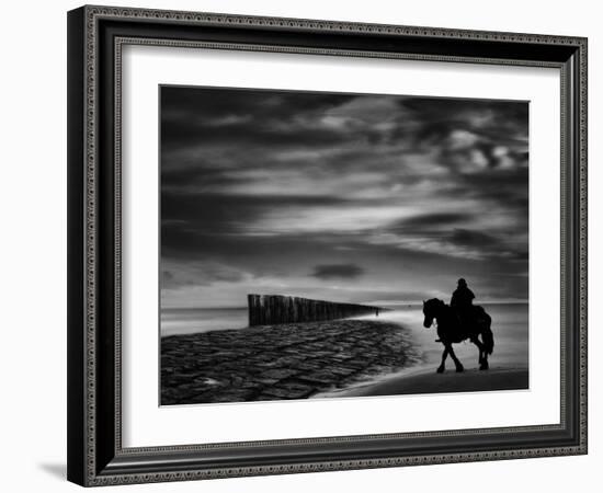 The Sea's Voice Speaks to the Soul ...-Yvette Depaepe-Framed Photographic Print