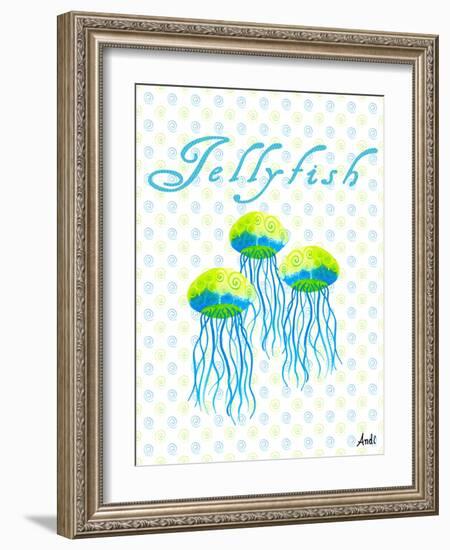 The Sea Swirl IV-Andi Metz-Framed Art Print