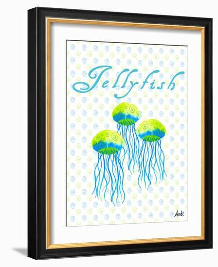 The Sea Swirl IV-Andi Metz-Framed Art Print