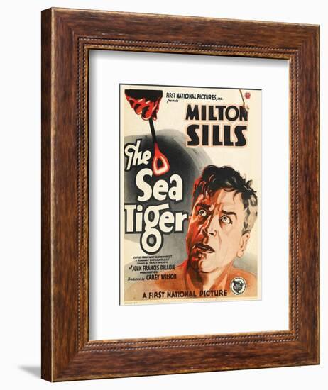 The Sea Tiger - 1927-null-Framed Giclee Print