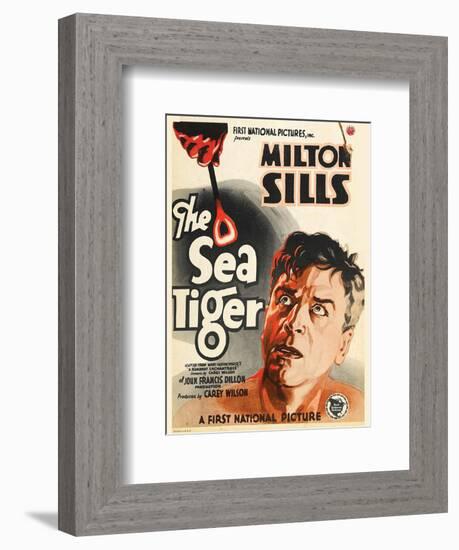 The Sea Tiger - 1927-null-Framed Giclee Print