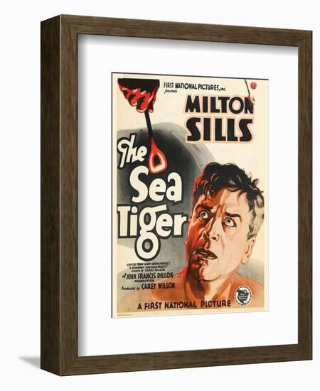 The Sea Tiger - 1927-null-Framed Giclee Print