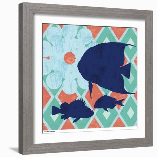 The Sea-Lauren Gibbons-Framed Art Print