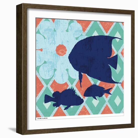 The Sea-Lauren Gibbons-Framed Art Print