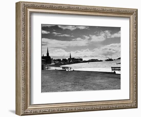 The Seafront at Largs Scotland-null-Framed Photographic Print