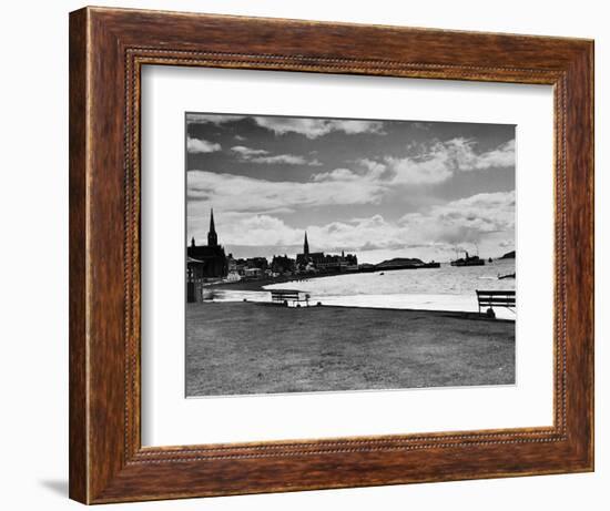 The Seafront at Largs Scotland-null-Framed Photographic Print