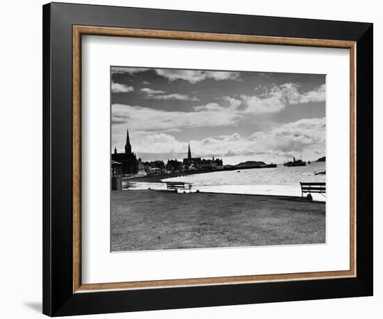 The Seafront at Largs Scotland-null-Framed Photographic Print