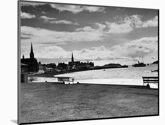 The Seafront at Largs Scotland-null-Mounted Photographic Print