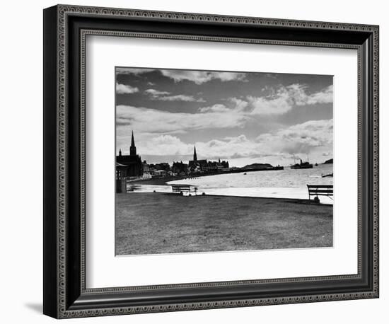 The Seafront at Largs Scotland-null-Framed Photographic Print