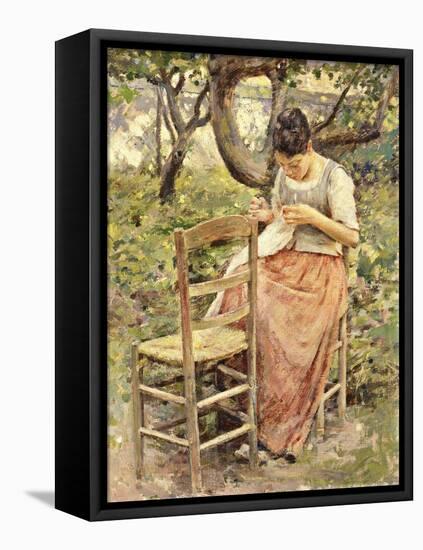 The Seamstress-Robinson Theodore-Framed Premier Image Canvas