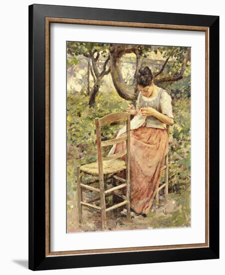 The Seamstress-Robinson Theodore-Framed Giclee Print