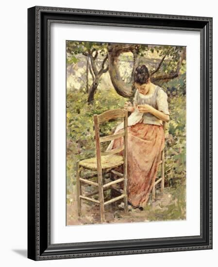 The Seamstress-Robinson Theodore-Framed Giclee Print