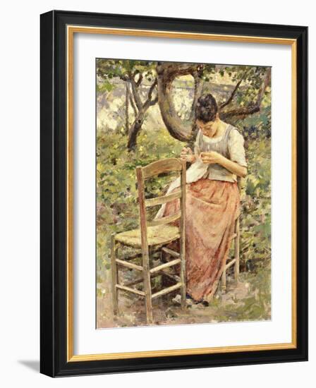 The Seamstress-Robinson Theodore-Framed Giclee Print