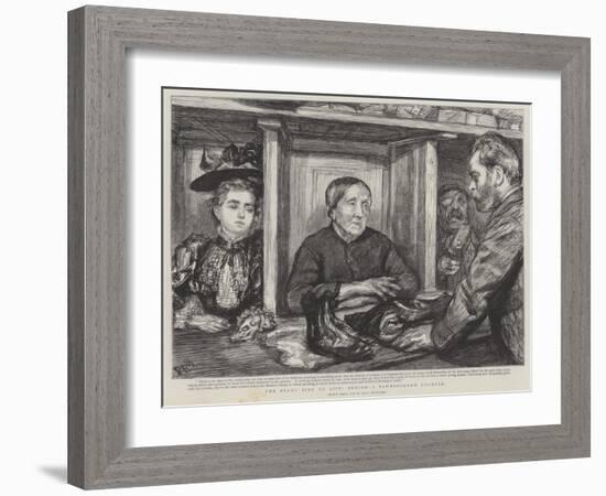 The Seamy Side of Life, Behind a Pawnbroker's Counter-Charles Paul Renouard-Framed Giclee Print