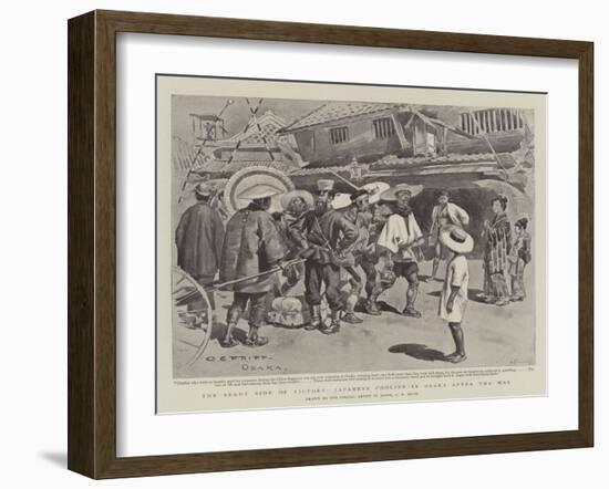 The Seamy Side of Victory, Japanese Coolies in Osaka after the War-Charles Edwin Fripp-Framed Giclee Print