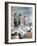 The Search for the 1897 Andree Expedition to the North Pole-null-Framed Giclee Print