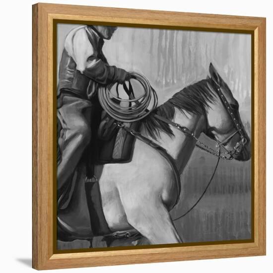 The Search I-Stacy D'Aguiar-Framed Stretched Canvas