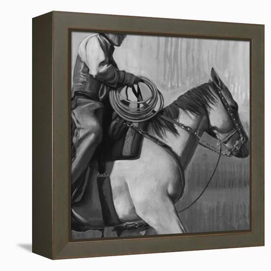 The Search I-Stacy D'Aguiar-Framed Stretched Canvas