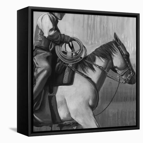 The Search I-Stacy D'Aguiar-Framed Stretched Canvas