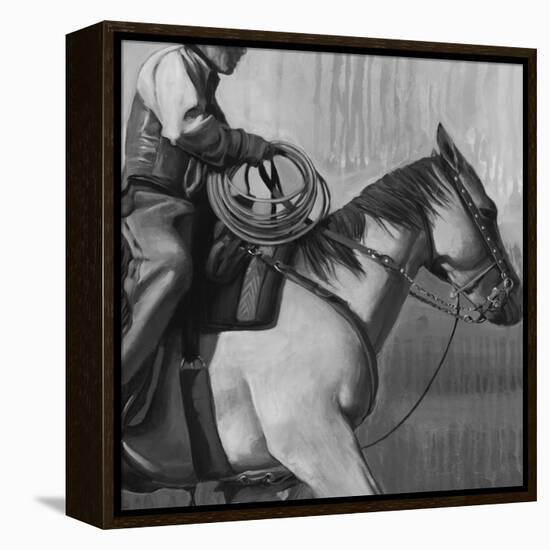 The Search I-Stacy D'Aguiar-Framed Stretched Canvas