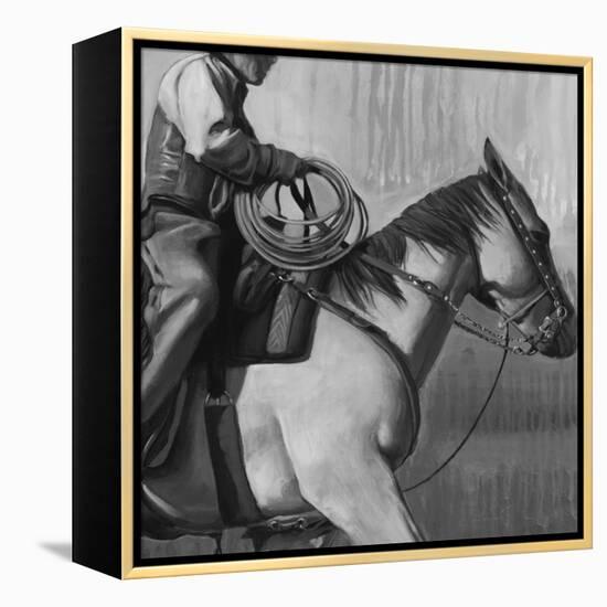 The Search I-Stacy D'Aguiar-Framed Stretched Canvas