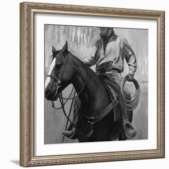 The Search II-Stacy D'Aguiar-Framed Art Print