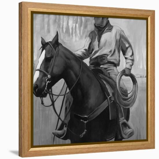 The Search II-Stacy D'Aguiar-Framed Stretched Canvas