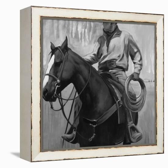 The Search II-Stacy D'Aguiar-Framed Stretched Canvas