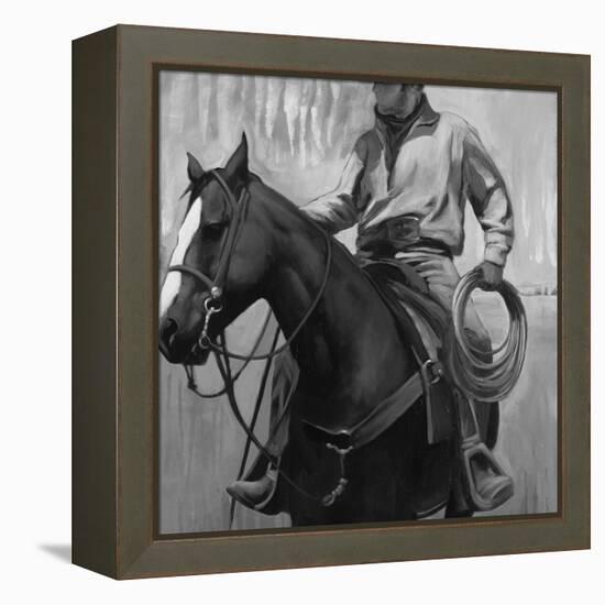 The Search II-Stacy D'Aguiar-Framed Stretched Canvas