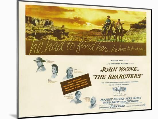 The Searchers, 1956-null-Mounted Giclee Print