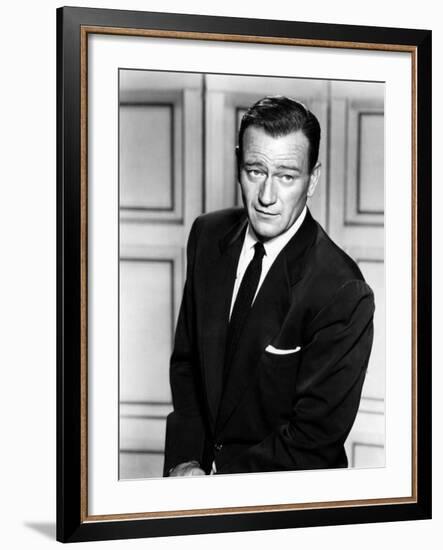 The Searchers, John Wayne, 1956-null-Framed Photo