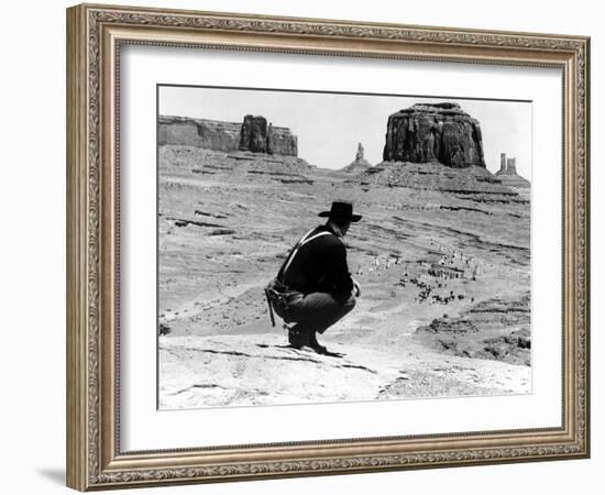 The Searchers, John Wayne, 1956--Framed Photo