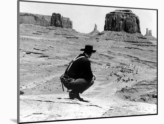 The Searchers, John Wayne, 1956-null-Mounted Photo