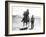 The Searchers, Natalie Wood, John Wayne, Jeffrey Hunter, 1956-null-Framed Photo