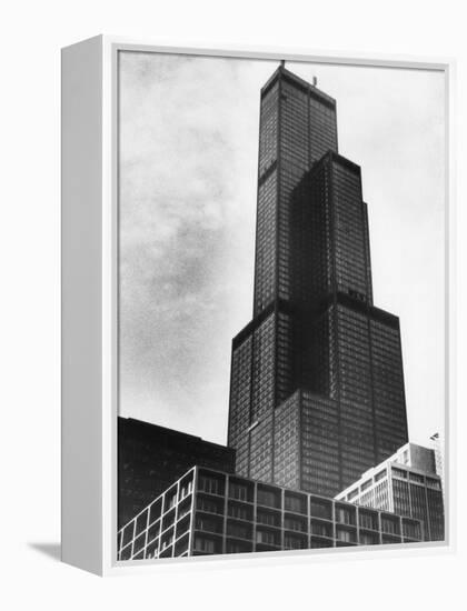 The Sears Tower, Chicago, Illinois, 1970's-null-Framed Stretched Canvas