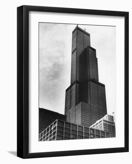 The Sears Tower, Chicago, Illinois, 1970's-null-Framed Photo
