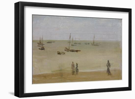 The Seashore, 1883-85-James Abbott McNeill Whistler-Framed Giclee Print