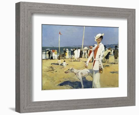 The Seaside-Francois Flameng-Framed Giclee Print