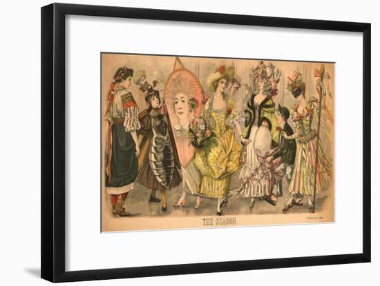'The Season', 1895-Unknown-Framed Giclee Print