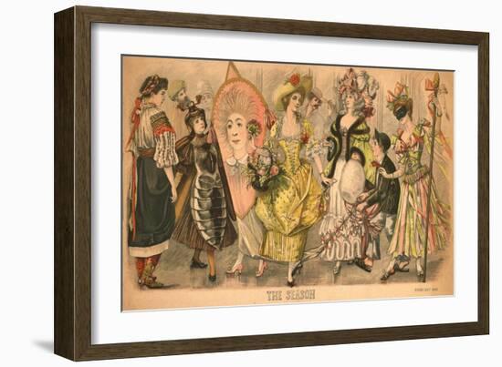 'The Season', 1895-Unknown-Framed Giclee Print