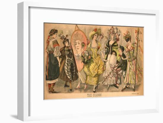 'The Season', 1895-Unknown-Framed Giclee Print