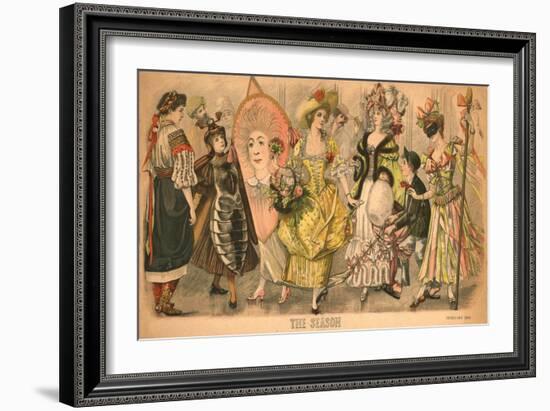 'The Season', 1895-Unknown-Framed Giclee Print